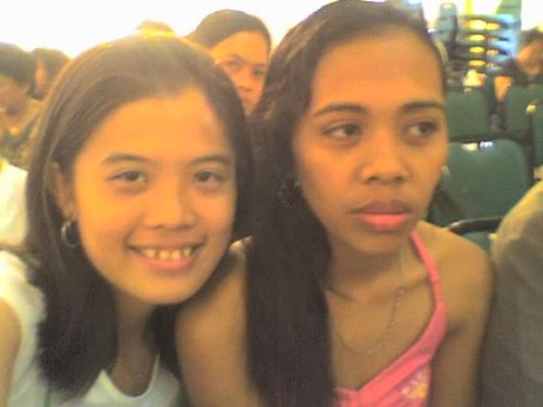with my ate mae - ate mae and me