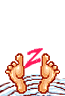 zzzzzz time - This is how I feel after being on mylot for a long period of time without any responses to my posts. My feet aren't quite that big!