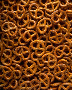 Pretzels - I really, really wanted those. :(