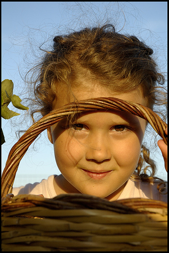 daughter pic - daughter in its artistic pose