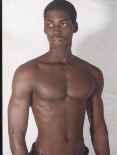 Man - This is a man with quite a good shape pays to work out :)