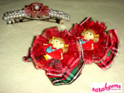 Clips for hair (hair accessories) - i love handicrafts and working with my hands. these are one my hobbies where i can earn money from. usually my hobbies are income generating, including crochet and graphics design:-D