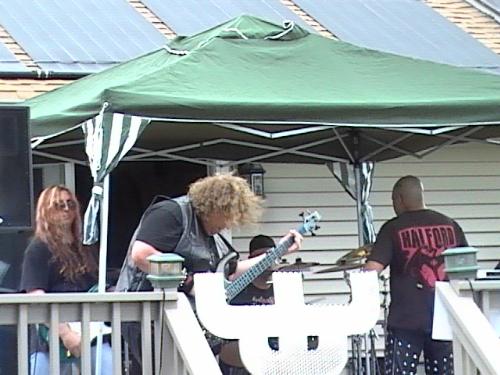 Exciter!!! - one weekend away we seen this band with lots of friends we made through a message board for Judas Priest!! what great people!!  and Excellent band/weekend!!