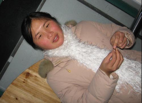 me - it a candid photo. at that time, i am in a party with my classments in university, and the party approached a climax.