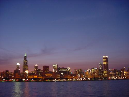 chicagos skyline - skyline of chicago
