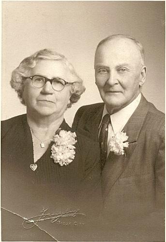 Grandpa and Grandma - Grandpa and Grandma at their 50th wedding anniversary.