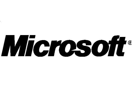 Microsoft - The Logo of Microsoft corporation.