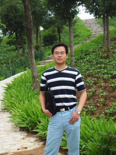 myself  - it was taken in the back of my university