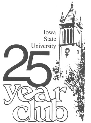 25 year club - Just like Iowa State!