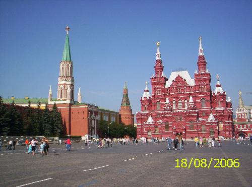 Moscow Red Square - This photo was taken at Moscow Red Square during my trip with colleagues to Russia in summer break, 2006.