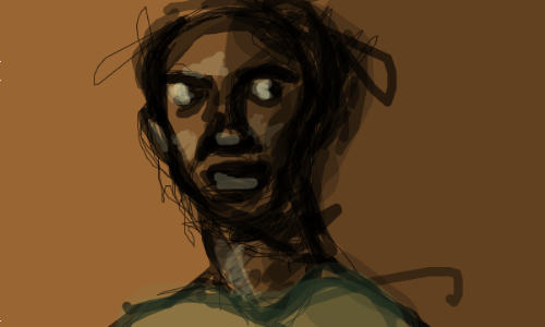 woman sketch 9.25 - My latest sketch of a female face.