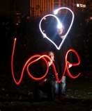 love - The heart symbol denotes love.