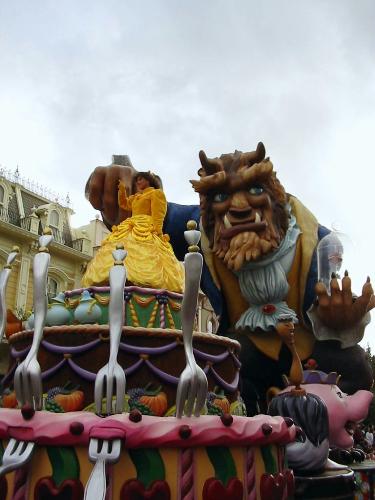 Disney Parade - Beauty and the beast Disney Parade - Beauty and the beast