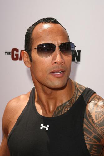 The Rock - The Rock. Wrestler/actor. Handsome. Gorgeous. Fine.