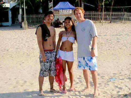 my sister and my friend - taken at the beach