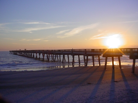 jax beach pier! - jax beach pier. right outside my condo!