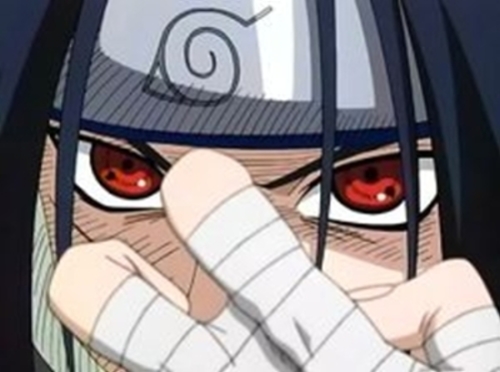 sharingan - sasuke's two tomoe sharingan