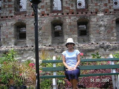 Romantic Ruins in Manila - @ the romantic ruins behind San Agustin Church in Manila