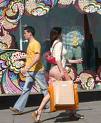 No shopping sprees for me! - couple shopping