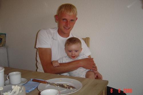 Little brother and son - This is my little brother and his son, me second nephew