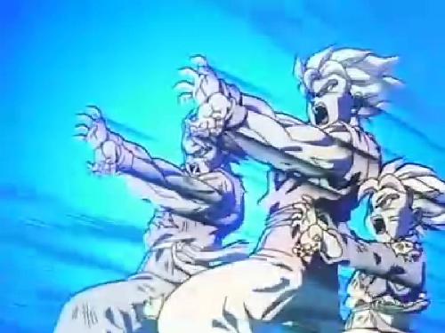 g3 - Goku & Son's fighting together... to defeat Broly...