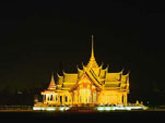 thai palace - The palace in Bangkok Thailand at night