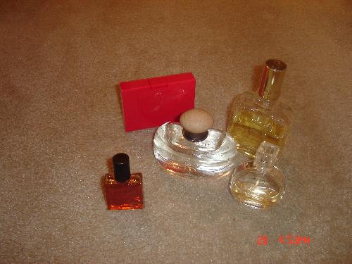perfume - many different kinds of perfume