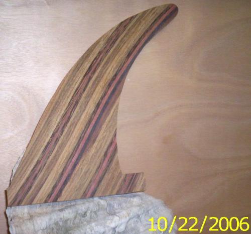 Splinter Factor Wood Designs - Custom Handcrafted Surfboard Fin