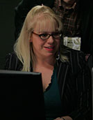 Kirsten Vangsness - Garcia from Criminal Minds.