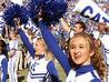 kentucky cheerleaders - UK cheerleaders at a game