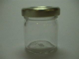 Mini Jar - This is the size of jar that nutell should have snet thier sample out in intead out little packages like you get jam in in a diner.
