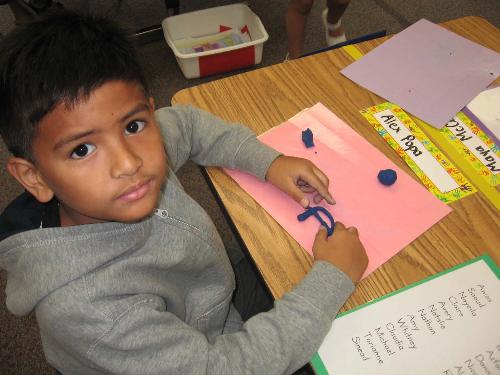 Madison At School - This was taken by his teacher. Madison At School - This was taken by his teacher.