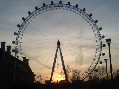 The London eye - a photo I took of the London eye..Fantastic