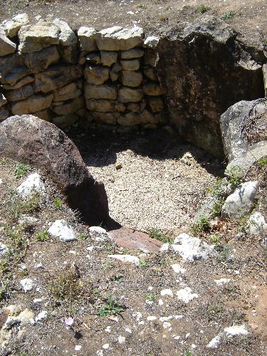 This is a dolmen - Dolmen that i visited. Just an old cemitery