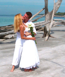wedding - my wedding on the beach