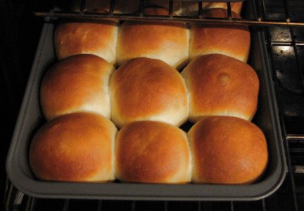 yeast rolls - my favorite part of the meal is the bread.