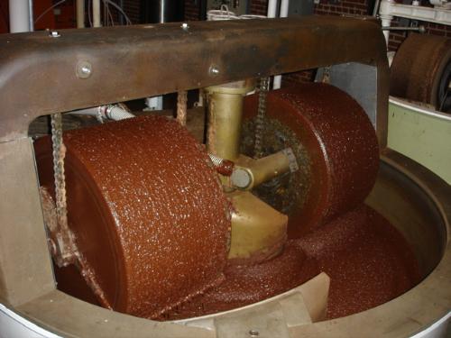 Chocolate making machine - Chocolate making machine in factory