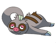 slakoth - a picture of a sloth slacking off.