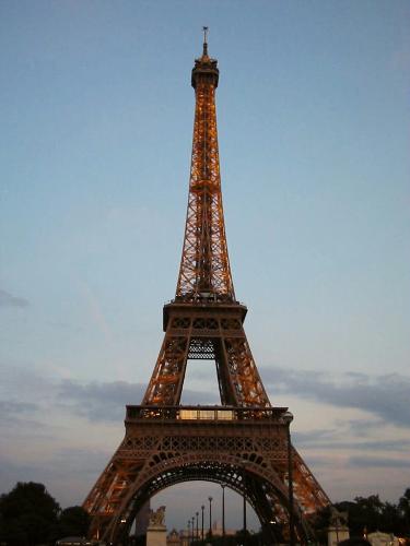 Eiffel at noon - Eiffel is amazing when the night falls and the lights are turned on
