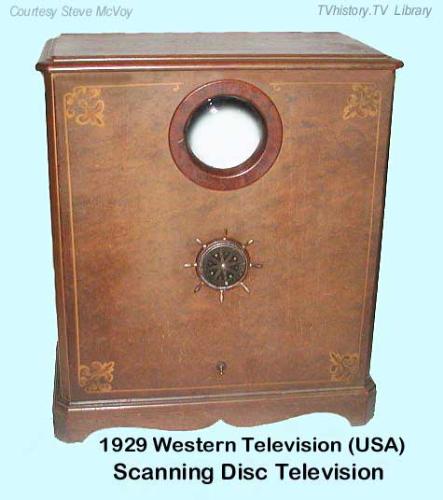 tv - A really old television set.