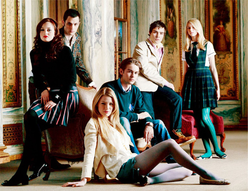 Gossip girl -  A new TV show. I can't wait to see the next episode.