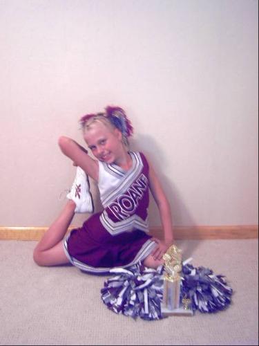 4th place trophy - Cheer Competition at Williamstown, WV