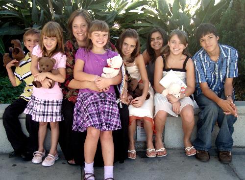 Adoption Day - Sept. 4, 07 - The day I adopted my youngest 5 children. Wow! That makes 10 kids for me!! :-) Life is just TOO cool!