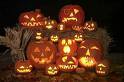 Pumpkin Lanterns - Carved pumpkins for Halloween.