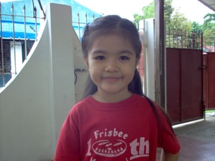 Allyza Mae - My grand daughter. My lucky charm.
