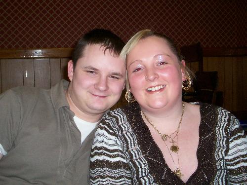mend the mrs - this is me and the mrs in a bar on holiday took last year