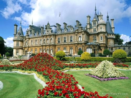 waddesdon manor, buckinghamshire  - have a look its a palace..