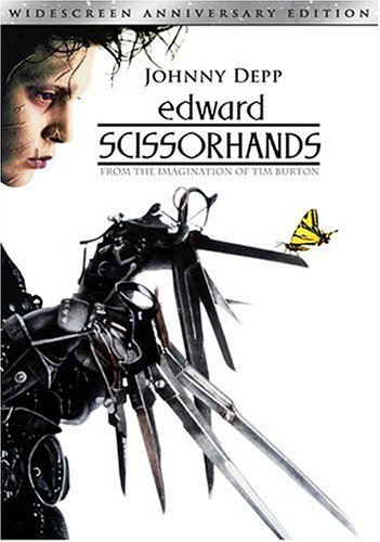 Edward scissor hands - the cover of the movie