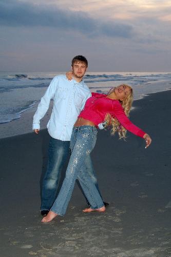 Anna Nicole and Danny - She was palyful and loved her son so much. She was probably a ton of fun
