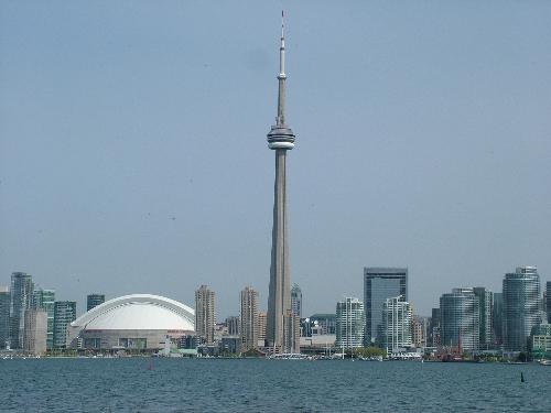 Toronto - View of CN Tower taken from Toronto Island